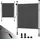 Strattore Klemmmarkise 120 x 310 cm anthrazit