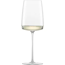 Schott Zwiesel Zwiesel Glas Weinglas leicht & frisch Simplify (2-er Set), in Handarbeit mundgeblasene Weingläser, Transparent