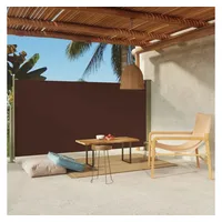 vidaXL Ausziehbar Seitenmarkise 160 x 300 cm braun 317885