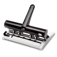 Novus Zeitplaner-Locher B 430 Mehrfachlocher, metall, variabel, 4 Stanzsegmente