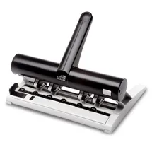 Novus Zeitplaner-Locher B 430 Mehrfachlocher, metall, variabel, 4 Stanzsegmente