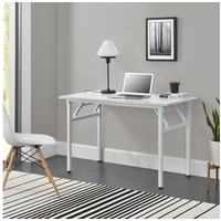 neu.haus Schreibtisch Alta 120x60cm klappbar Weiß/Weiß