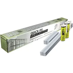 Fuchs Design Verlegesystem, 10 x 97,5 cm - weiss
