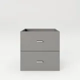Phoenix Schubladencontainer 34 x 34 x 33,4 cm Grau