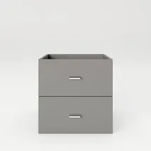 Phoenix Schubladencontainer 34 x 34 x 33,4 cm Grau
