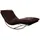 W.Schillig Relaxliege daily dreams Leder 75 x 85 x 169 cm braun mit Kissen