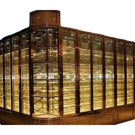 JV Möbel Weinschrank Weinkühlschrank Weindisplay Weinmöbel Weinlagerregal