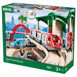 BRIO® Spielzeugeisenbahn-Set »Brio World Eisenbahn Set Großes Bahn Reisezug Set 42 Teile 33512«