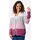 Casual Looks Ajour-Strickjacke in Rosa 52