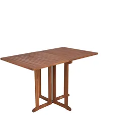 Garden Pleasure Baltimore Gartentisch 120 x 70 x 73 cm braun