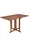 Garden Pleasure Baltimore Gartentisch 120 x 70 x 73 cm braun