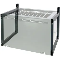 Kerbl Wandbefestigungsset für Futterraufe HayBox - verzinktes Metall, einfache Wandmontage