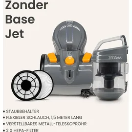 Zeegma Zonder Base Jet Staubsauger Orange