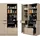 Parisot Küchenbuffet Fumay 11 100 x 186 x 45 cm EICHE BRAUN