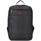 travel'n'meet Laptoprucksack MER-025 16" schwarz