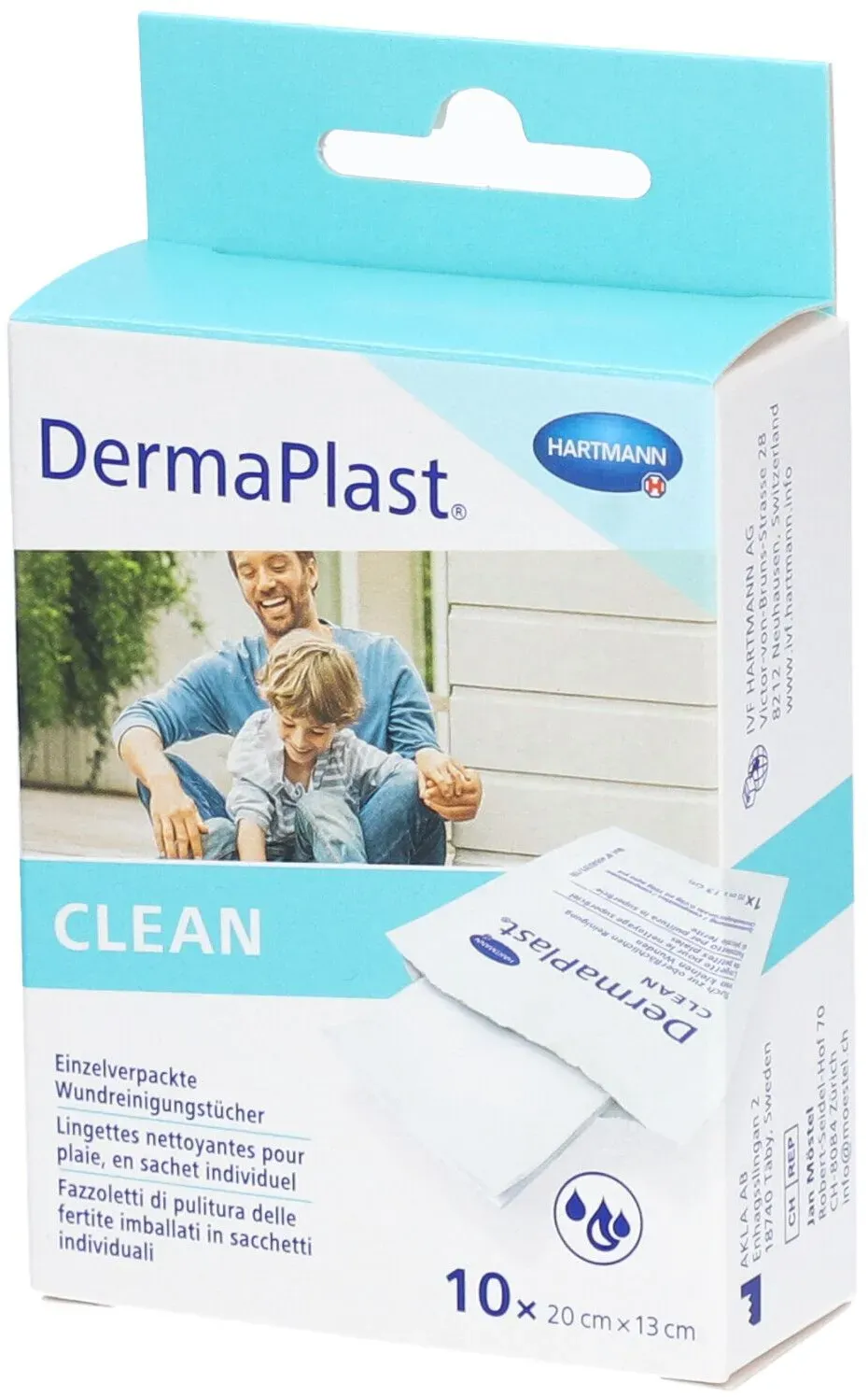 DermaPlast Clean Wundreinigungstücher