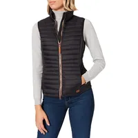 CAMEL ACTIVE Steppweste mit elastischen Bündchen Schwarz womenswear-36
