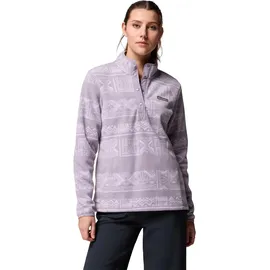 Columbia Benton Springs Printed Fleecejacke Shale Purple Deschutes Days S