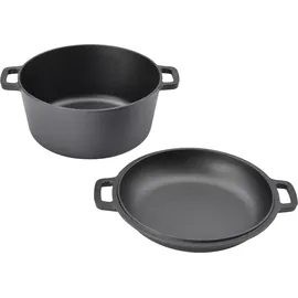 TAINO Dutch Oven 6 l Gusseisen Schwarz