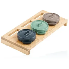 Mahlzeit Mini Cocotte Set Topf-Set 3-tlg. 3 x 250 ml rund