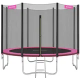 Songmics Trampolin Ø 366 cm, mit Sicherheitsnetz