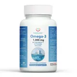 Fischöl Omega 3 60 Kapseln 1000mg Das Beste aus dem Meer in einer Kapsel.Omega-3-Fettsäuren Eicosapentaensäure (EPA) ALA (DHA) Premium-Qualität Hochdosierte Omega-3-Fettsäuren