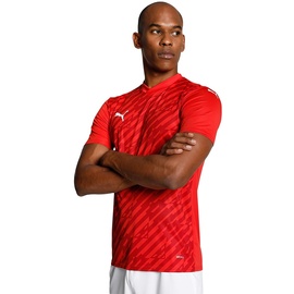 Puma Teamultimate Jersey T-Shirt, Rot,