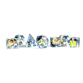 fanroll Invincible Blood Damaged Resin Poly Dice Set (US IMPORT)