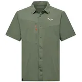 Salewa Puez Kurzarmhemd Faded Green 4XL