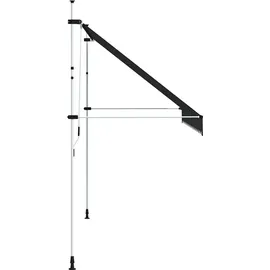 vidaXL Einziehbare Markise 350 cm anthrazit