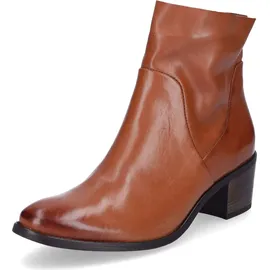 Paul Green Damen Stiefelette cognac 4 / braun 37