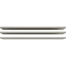 Forte Einlegeboden FORTE, grau (grau textilnachbildung), B:117,1cm H:2,2cm T:42cm, Holzwerkstoff, Einlegeböden, Einlegeboden, 3 tlg. Set, Breite 117 cm