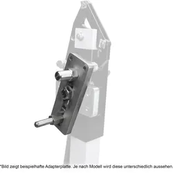 Adapterplatte für Yamaha FZ1 / Fazer / N (RN16) 06-15