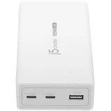 j5create JUP37185W-EN, Drinnen, AC, 20 V, Weiss (185 W, 3 Ports), USB Ladegerät - 3-port Charger