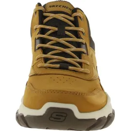 SKECHERS Herren Santoro Hopkins Wanderstiefel, Wheat Leather/Synthetic/Mesh, 45