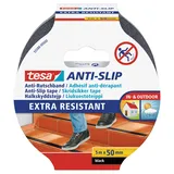 Tesa EXTRA RESISTANT 55588-00000-11 Anti-Rutschband Schwarz (L x B) 5m x 50 mm, 1 Stück(e)