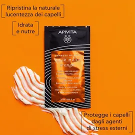 Apivita Express Beauty Haarmaske Orange Glanz 20 ml