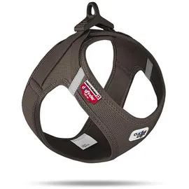 Curli Clasp Vest Hundegeschirr Braun M