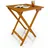 Juskys Juskys® Beistelltisch Zadar XL - Klappbar für platzsparende Nutzung, aus geöltem Akazienholz, ideal für Garten und Balkon, 60x58x76 cm