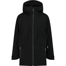 CMP Kid G Jacket Fix Hood Schwarz 176