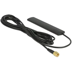 LTE Antenne SMA 3 dBi omnidirektional starr schwarz Klebemontage