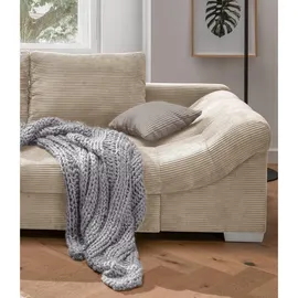 luma-home Ecksofa mit Schlaffunktion, Wellenunterfederung, gemütliches L-Sofa 298 x 202 cm, Wohnzimmer, Sofas / Couches, Wohnlandschaften, Ecksofas