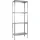 SCHULTE Regalwelt Steckregal Metall 180x60x40 cm silber