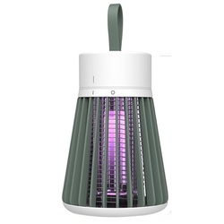 GelldG Pflanzenlampe Elektrische Mückenlampe Tragbare LED Indoor Pflanzenlampe grün