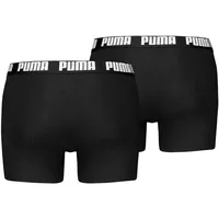 Puma Boxershorts Everyday Basic schwarz M 2er Pack