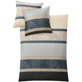 KLEINE WOLKE Cambridge taupe 135 x 200 cm + 80 x 80 cm