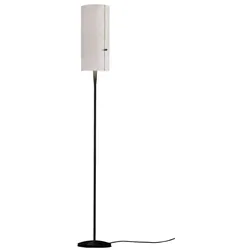 serien lighting Club Floor M Stehleuchte schwarz beschichtet, Schirm Melange grau
