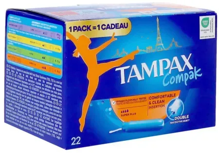 Tampax Compak Super Plus Tampons Stück 22
