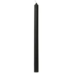 IB Laursen Dünne hohe Kerze 20cm, schwarz
