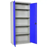 Simonrack Metall-schrank Grau-blau 1800x800x400 Mm